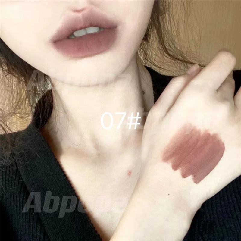 Abpopa Xixi Nude Matte Soft Velvet Lip Mud Long Lasting Waterproof