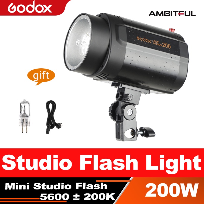 Godox W Studio Lighting For Photography Light Photo Strobe Flash