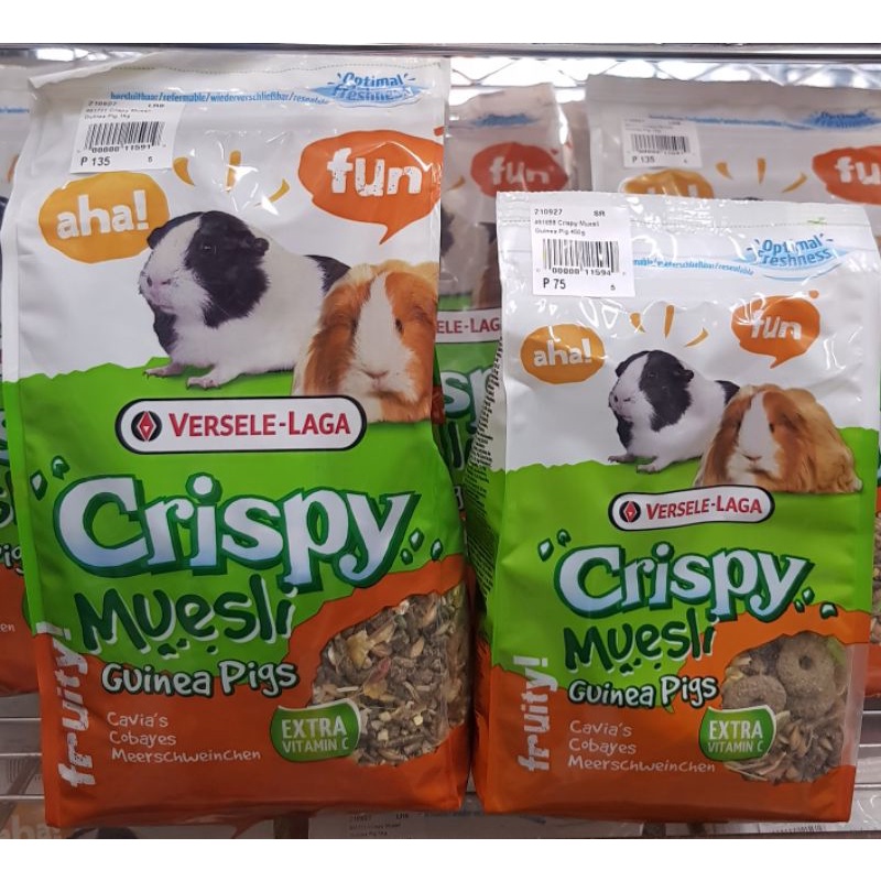 Versele Laga Crispy Muesli Guinea Pig Food 400g 1kg Shopee