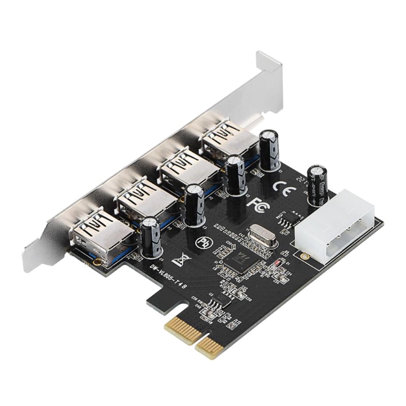 J0PB PCI Express 1x To 16x Powered Riser Adapter Card USB 3 0 PCI E 1