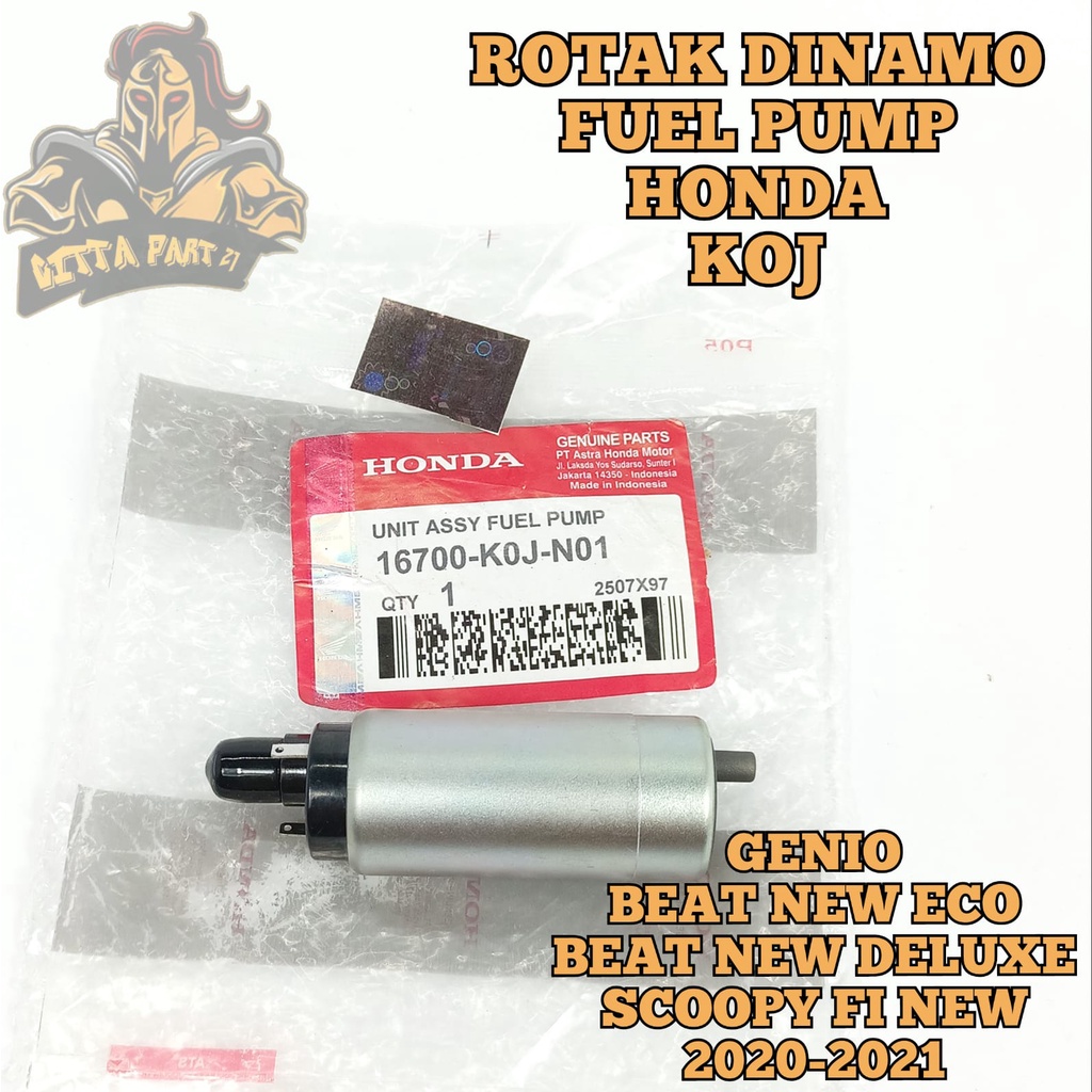 Rotak DINAMO FUEL PUMP Injection HONDA AHM KOJ ORIGINAL Quality