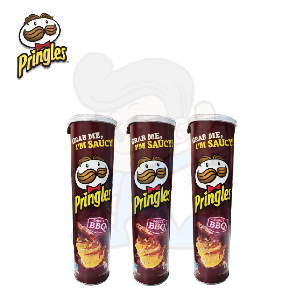 Pringles Saucy Bbq Potato Crisps X G Shopee Philippines