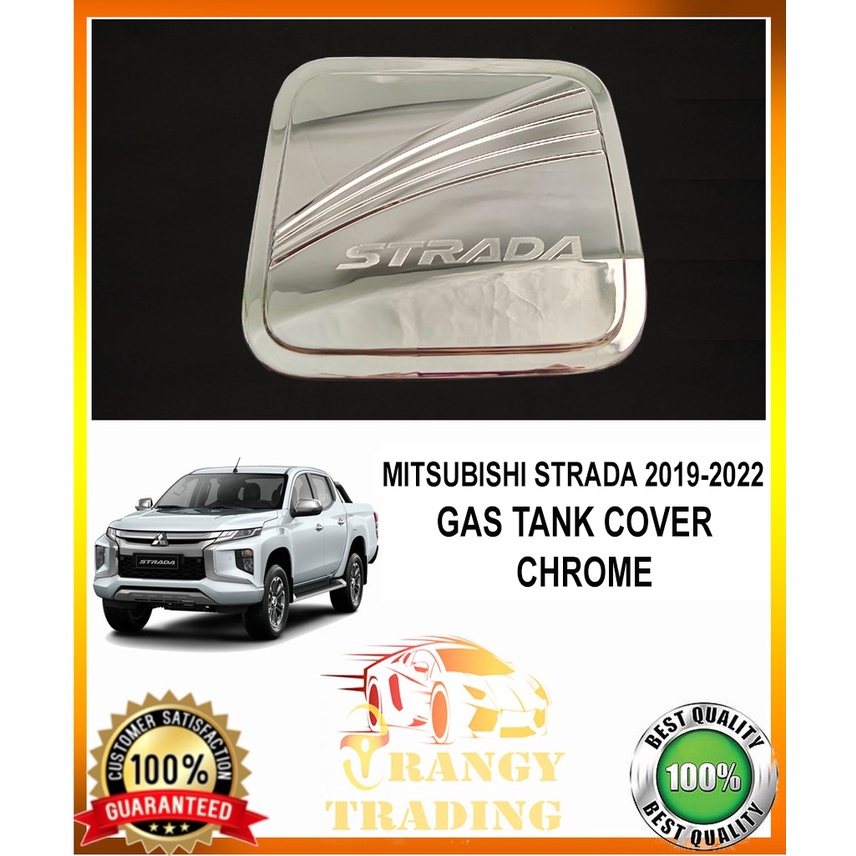 Mitsubishi Strada 2019 To 2023 Gas Tank Cover Chrome 2020 2021 2022