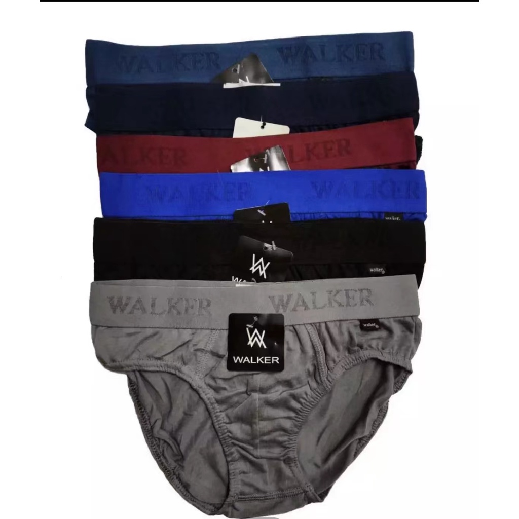 Cod Cotton Walker Mens Brief Pcs Shopee Philippines