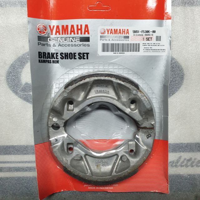 Genuine Yamaha Brake Shoe For All Mio Aerox Shopee Philippines