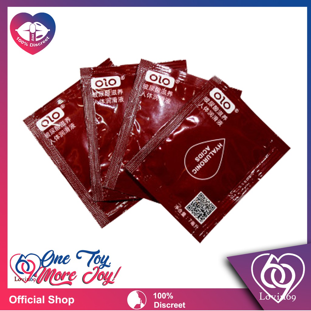 Sachet Pack Water Soluble Thick Body Lubricant Anal AL0002 Shopee