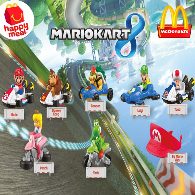 Mcdo Happy Meal Mario Kart 2014 Shopee Philippines