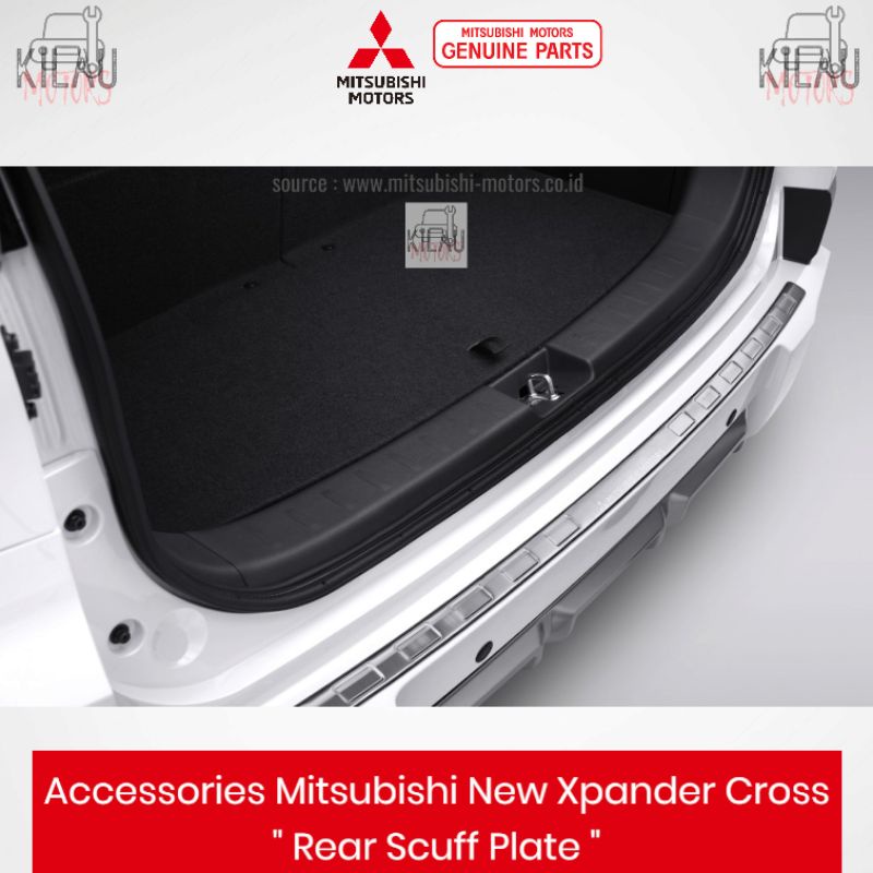 Rear Scuff Plate Accessories Mitsubishi New Xpander Cross Shopee