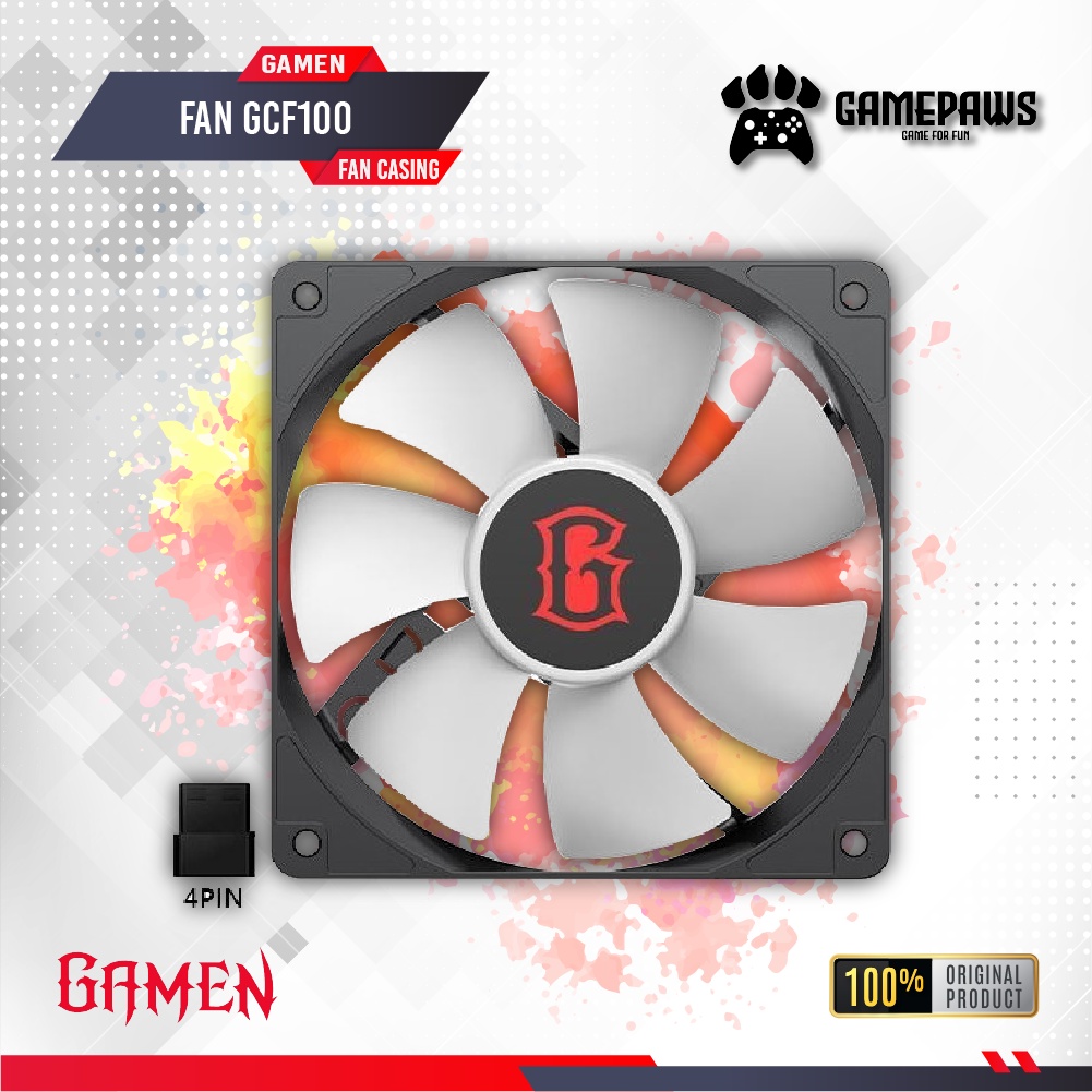 Gamen Gcf Rgb Lighting Effect Casing Fan Shopee Philippines