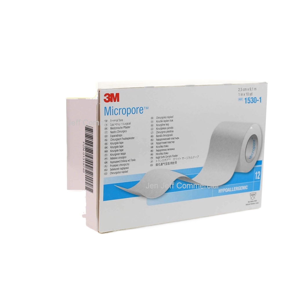 3M Micropore Surgical Tape 1 Inch 12 Roll Piece Per Box Shopee