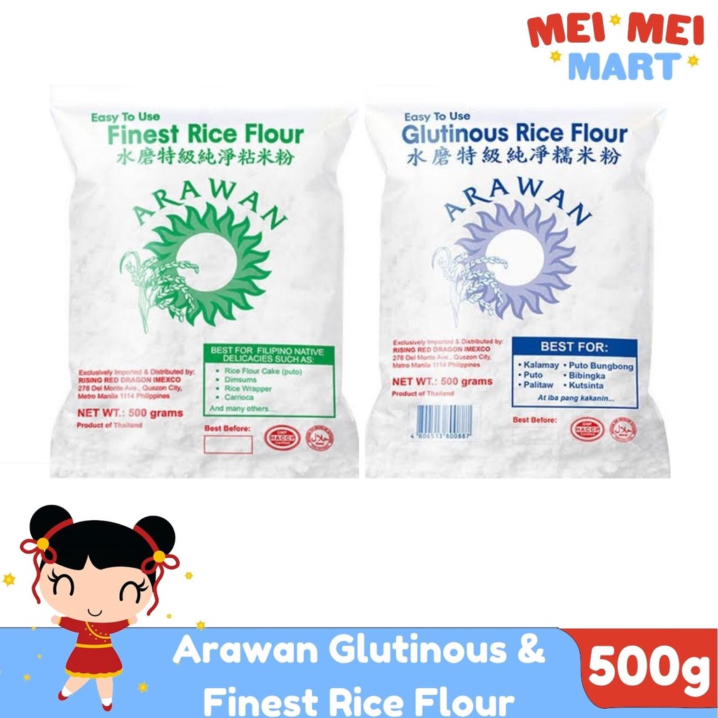 Arawan Glutinous Finest Rice Flour G Shopee Philippines