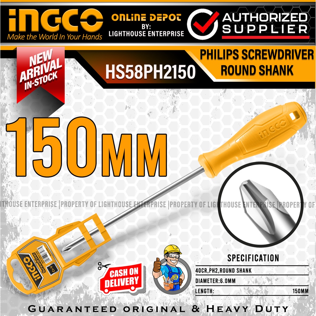 Ingco Mm Phillips Screwdriver Hs Ph Lighthouse Enterprise