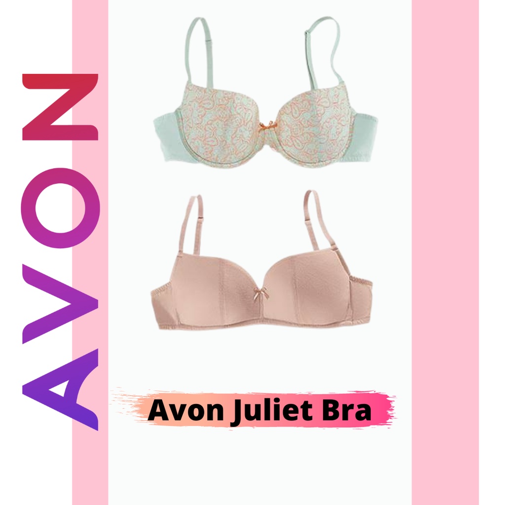 Authentic Avon Juliet Underwire Bra 2in1 Pack Beauty Set Shopee