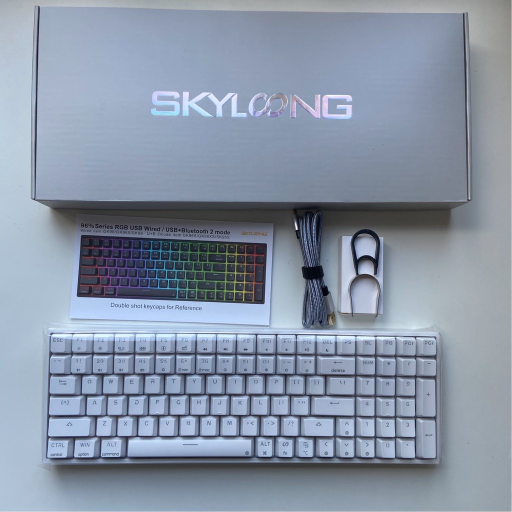 Skyloong SK96 SK96S Mechanical Gaming Keyboard Bluetooth Dual Mode 96