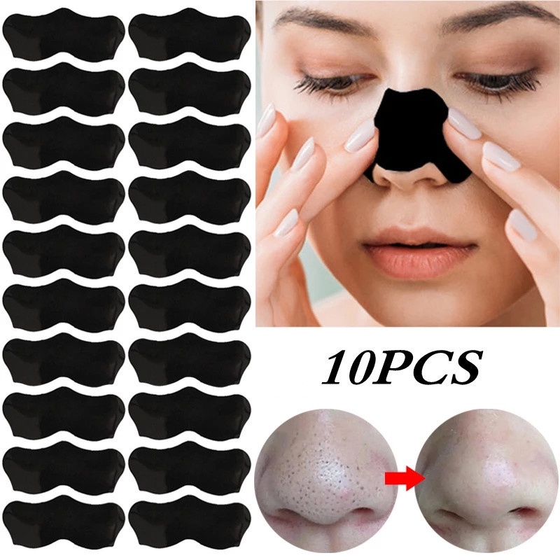 10Pcs Portable Unisex Blackhead Remove Mask Peel Nasal Strips Deep