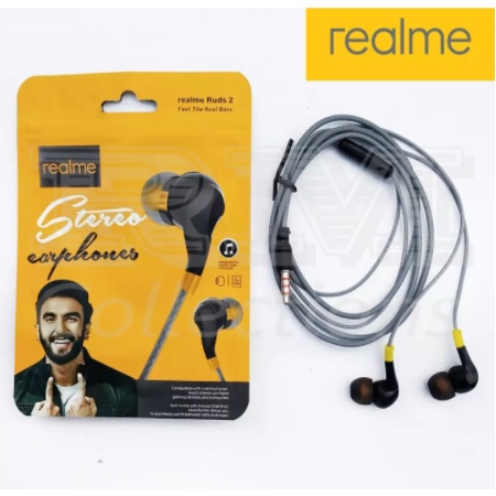 Realme Buds 2 In Ear Earphones 3 5mm Headset Earbuds Wired For