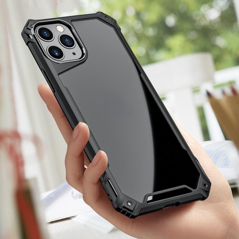 For IPhone 16 15 14 13 12 11 Plus Pro Max Mini XR XS Max Armor Acrylic