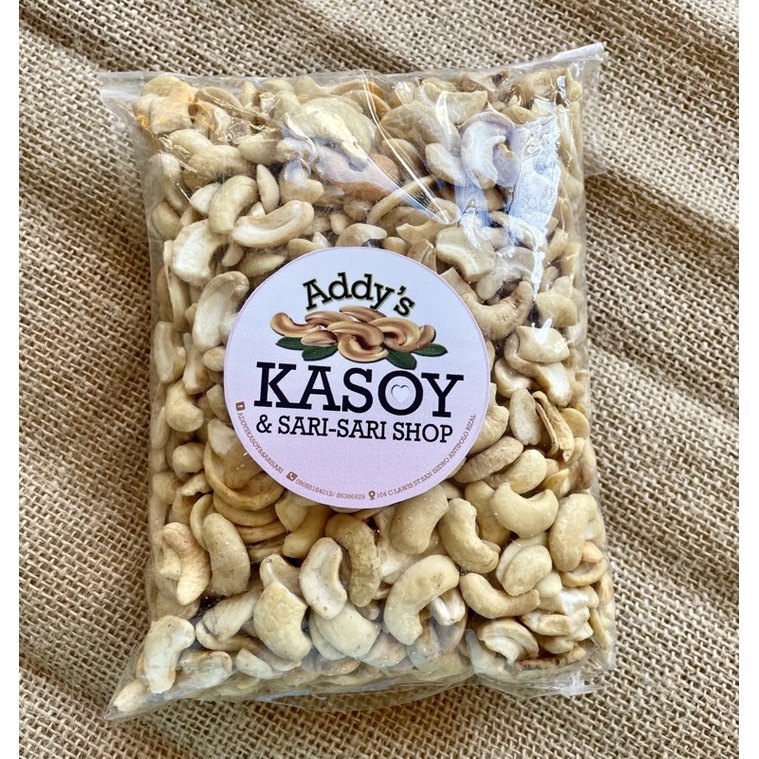 Roasted Kasoy Nuts Premium Quality Unsalted Plain Cashew Shopee