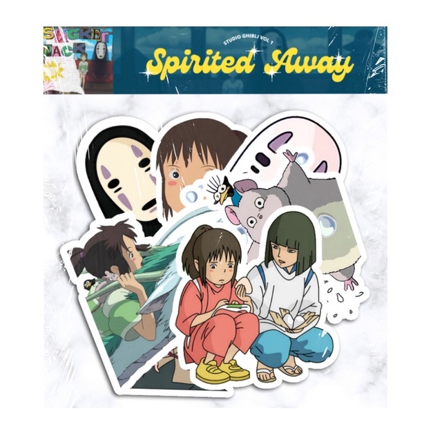 Sticker Pack Studio Ghibli Vol 1 Shopee Philippines