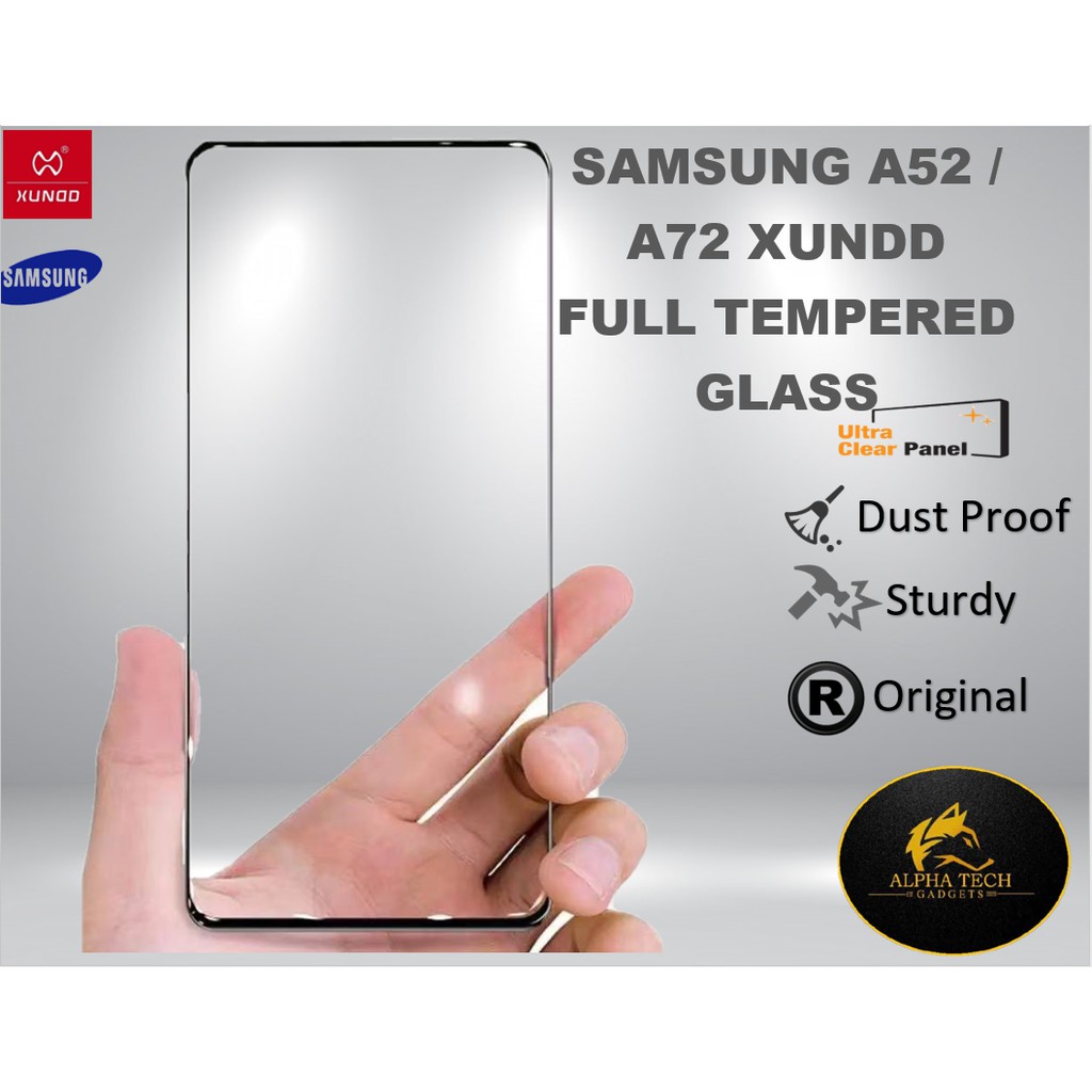 SAMSUNG A52 A53 A72 A24 A14 5G A15 A34 A54 XUNDD Axe Tempered Glass