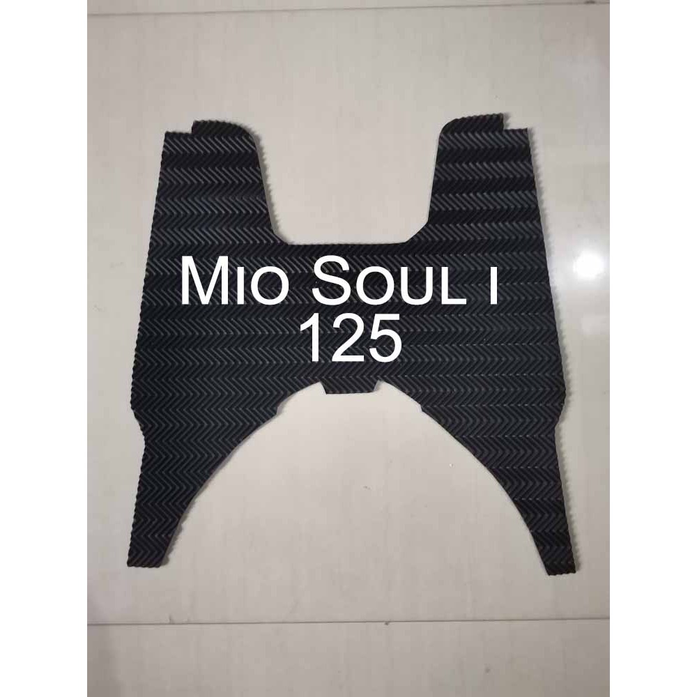 Yamaha Mio Soul I 125 125s Rubber Matting With SCREW No Hole