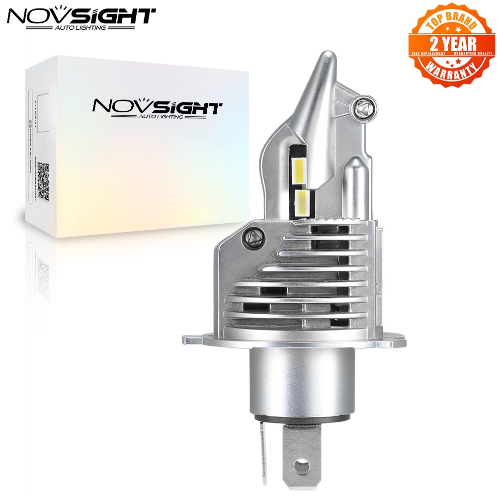 Novsight H Led Motorcycle Headlight Bulb Lm W Hi Lo Conversion