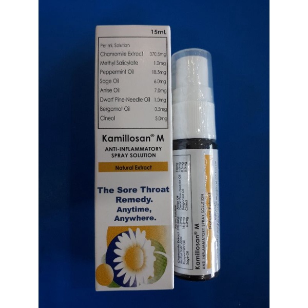 Kamillosan M Anti Inflammatory Spray Solution Ml Shopee Philippines