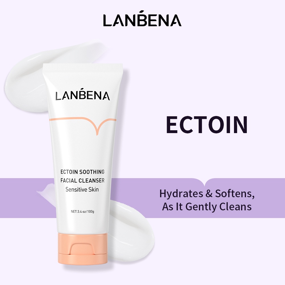 LANBENA Ectoin Soothing Facial Cleanser Wash Anti Allergic Sensitive