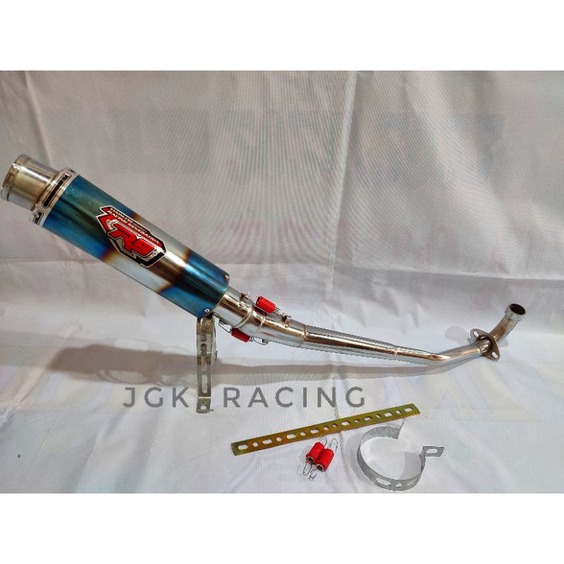 Racing Exhaust R9 Mugello Supra X 110 125 Blade Kharisma Revo Vega