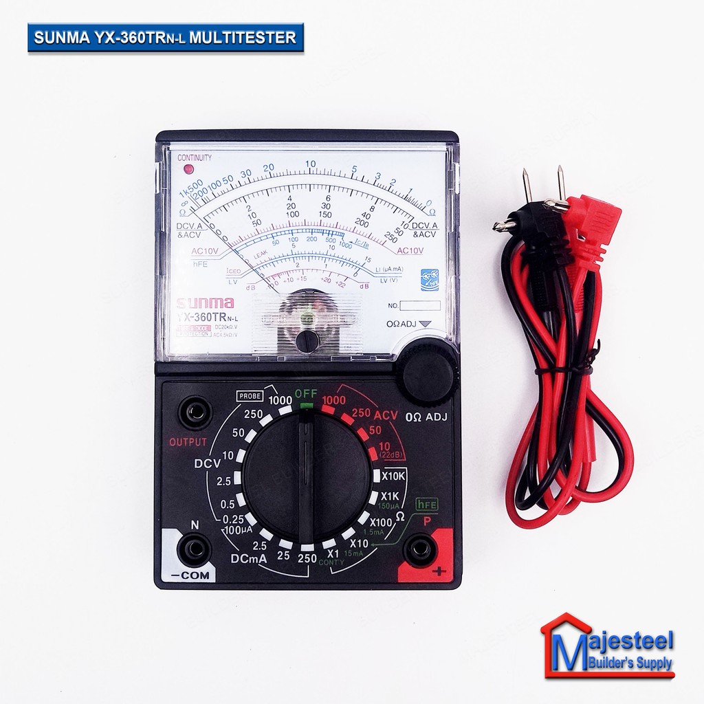 Multi Tester Sunma YX 360TR Multi Meter Multimeter Multitester Analog