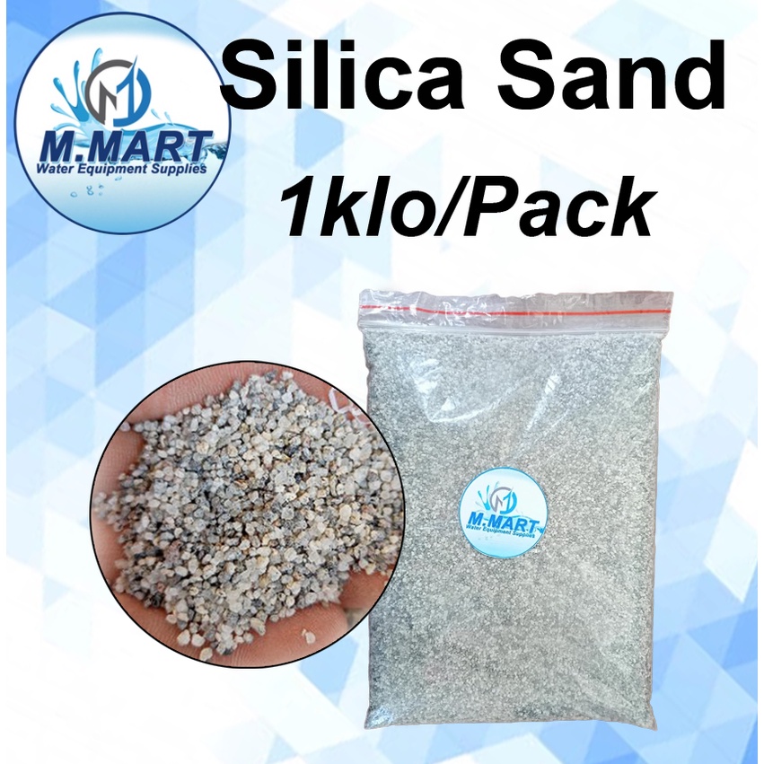 Silica Sand For Water Filtration 1kilo Per Sacks Shopee Philippines