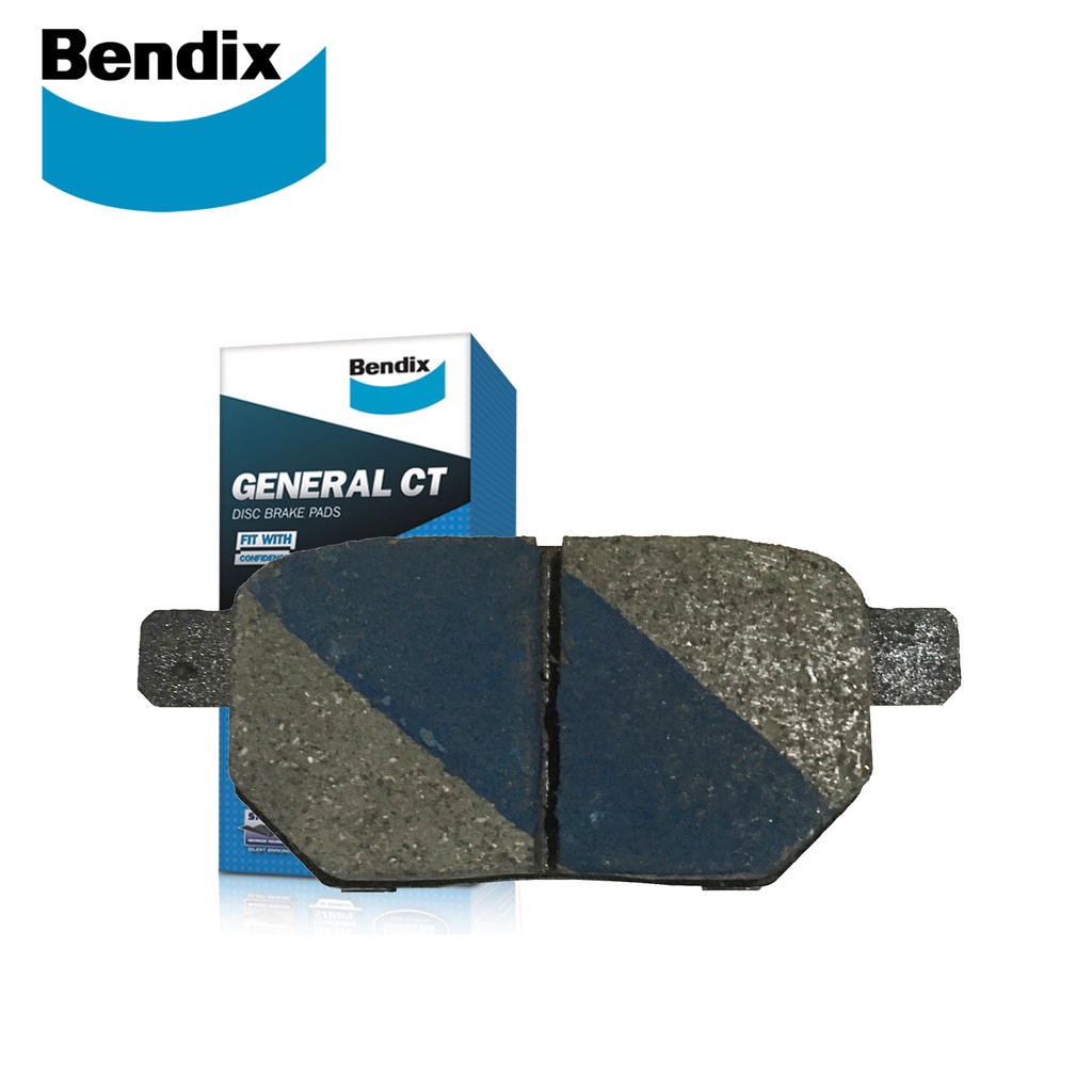 Bendix Brake Pads Rear Set GCT For Toyota Vios G S 2008 2015 Db1786