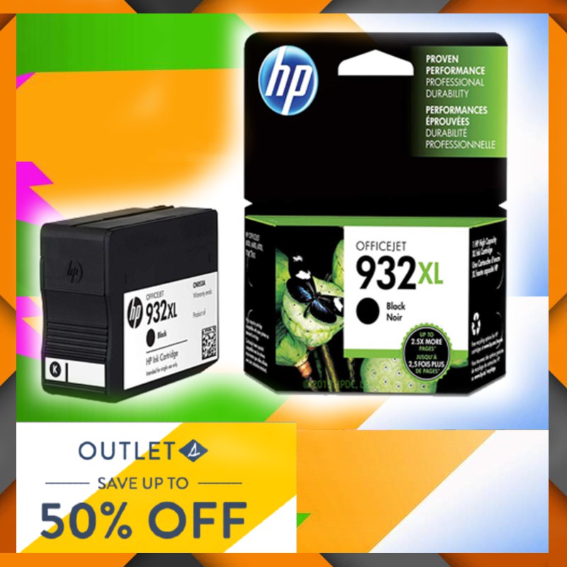 HP 932XL Black High Yield Original Ink Cartridge CN053AA Shopee