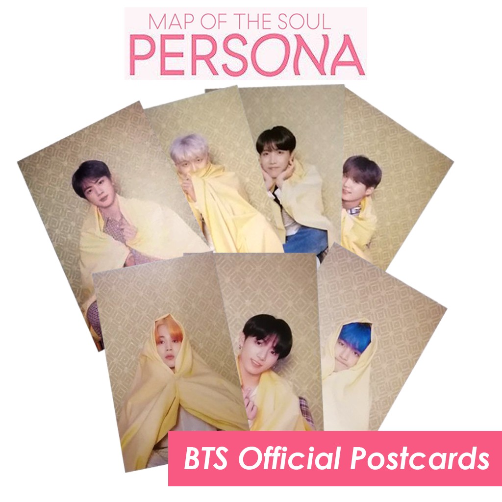 BTS Persona Official Album Postcards Shopee Philippines