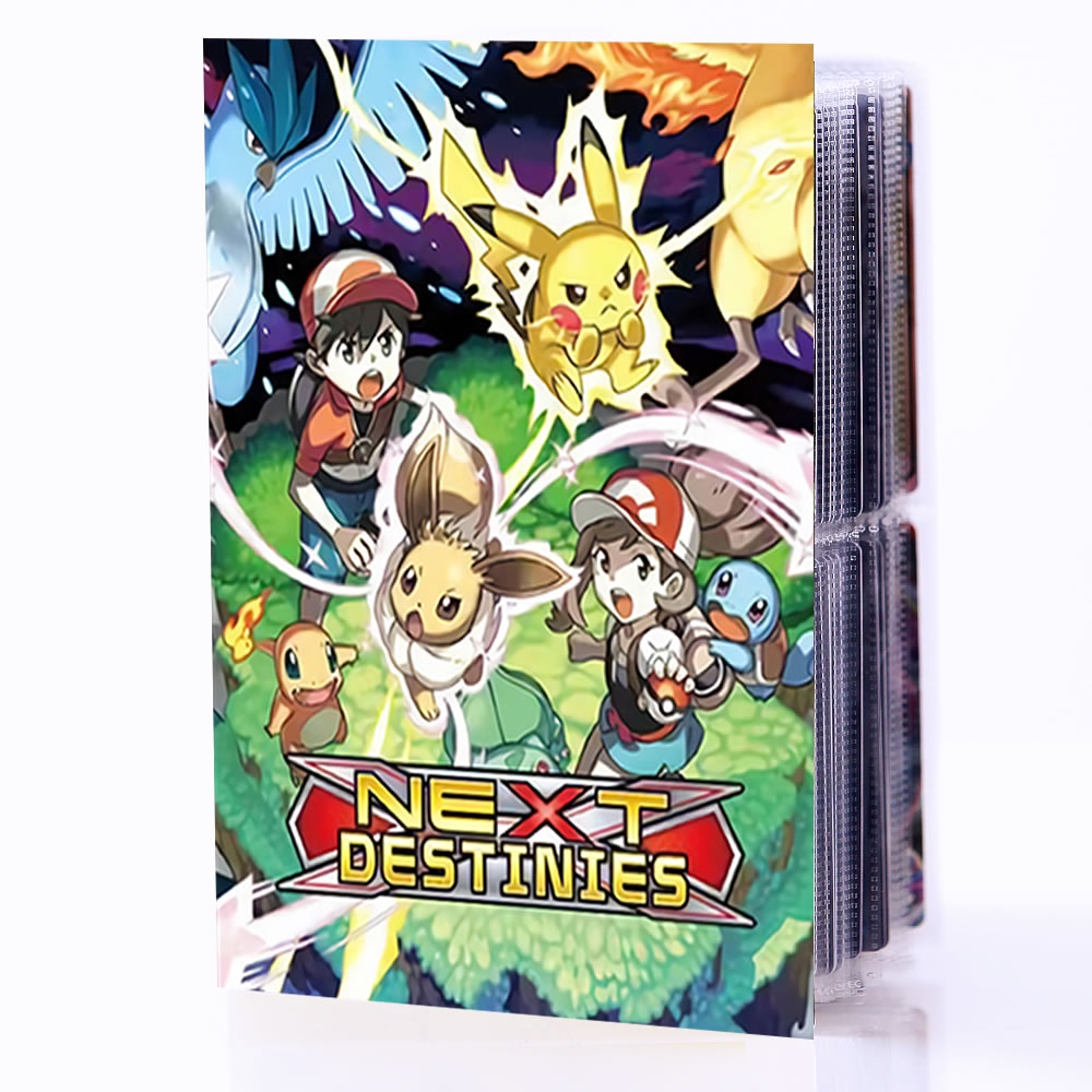 Anime Pokemon Cards Album Book Binder Cartoon Holder Takara Tomy New