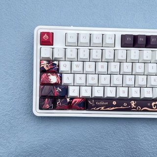 Hu Tao Keycap Genshin Impact Keycap Cherry Profile Pbt Dye Sublimation