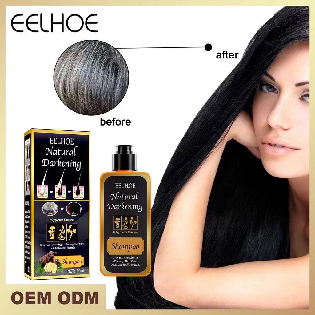 Eelhoe Natural Darkening Shampoo Shopee Philippines