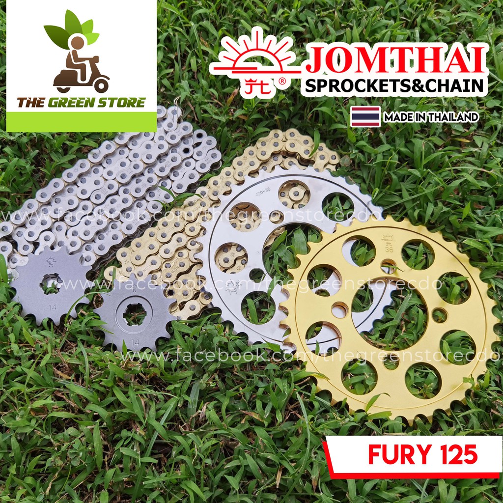 Jt Jomthai Chain Sprocket Set Fury Holes Available In