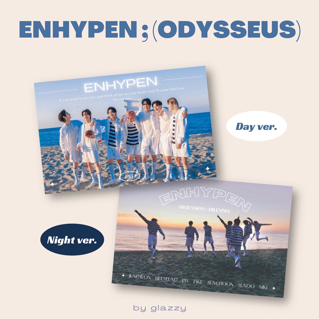 Enhypen Art Print Odysseus Wall Decor Poster Shopee Philippines