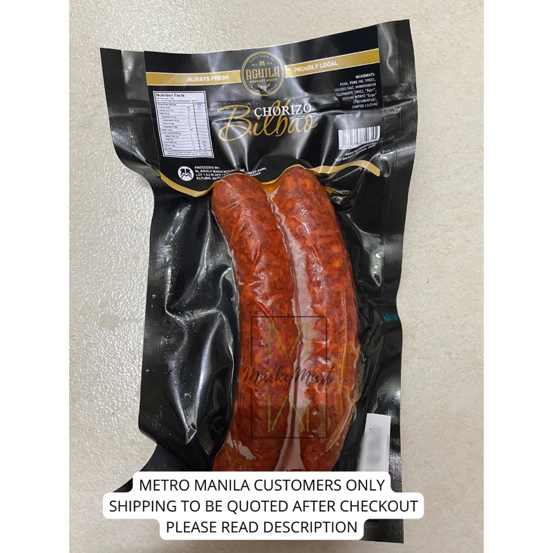 Aguila Chorizo Bilbao G Delivery Within Metro Manila Only Shopee