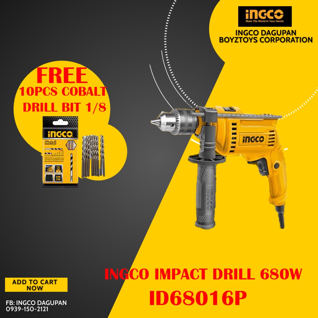 INGCO IMPACT DRILL 680W SP ID68016P Shopee Philippines