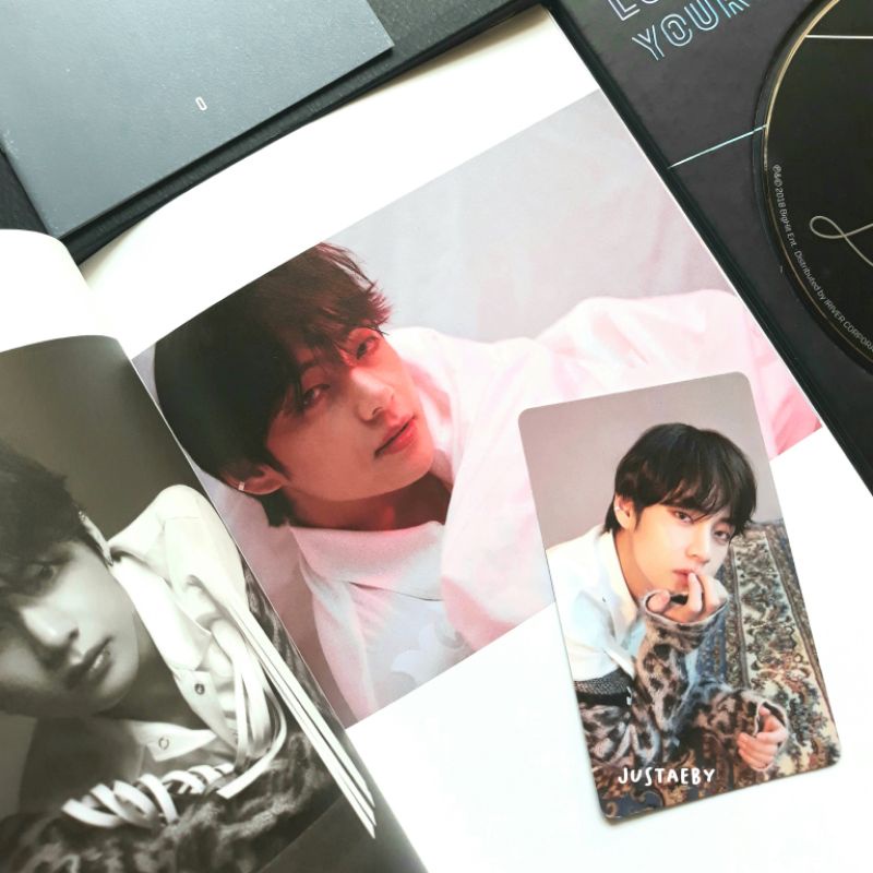 Bts Album Love Yourself Tear O Photocard Taehyung V Shopee Philippines