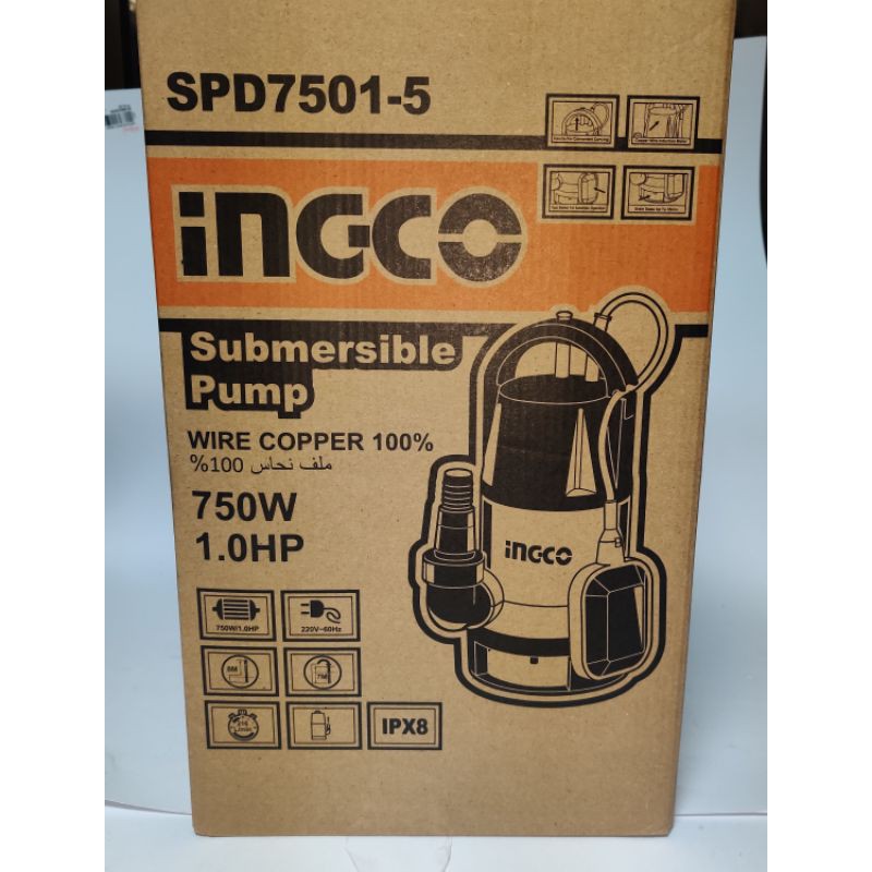 Ingco Vortex Seawage Submersible Pump W Hp Spd Shopee