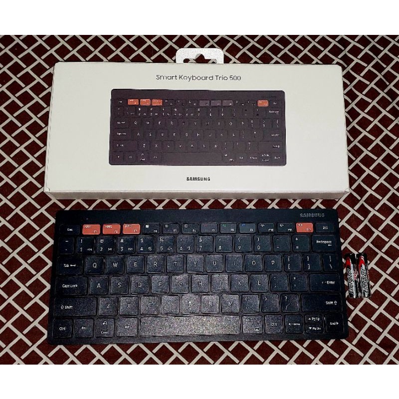 Original Samsung Smart Keyboard Trio Bluetooth Connection Shopee