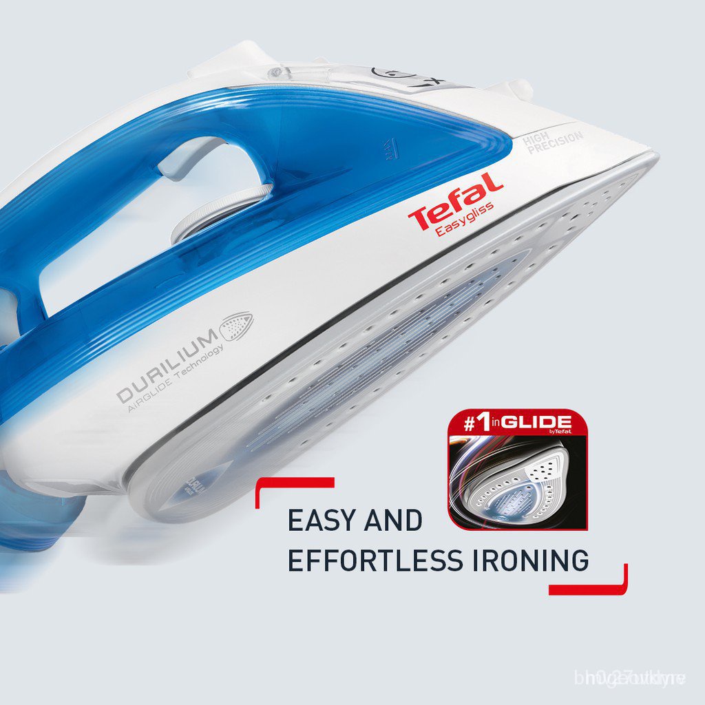 Tefal Easygliss Steam Iron With Durilium Airglide Technology Fv