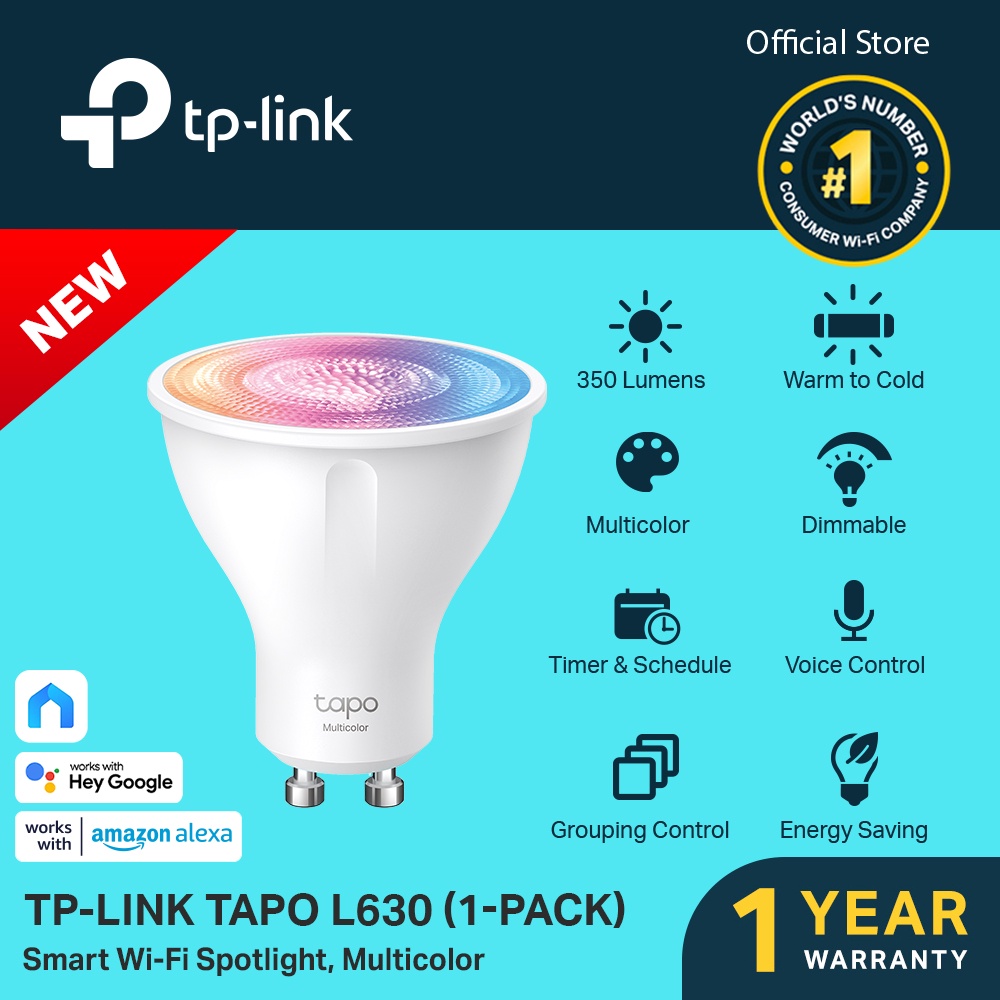 TP Link Tapo L630 Multicolor L610 Dimmable Smart Wi Fi