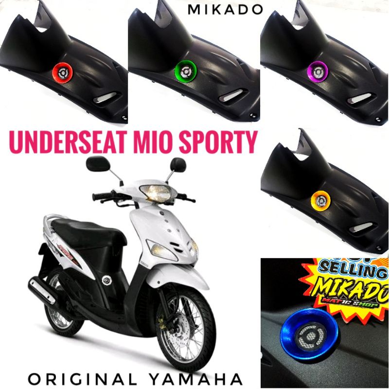 MESIN Underseat MIO SPORTY SMILE AMORE COVER CUSTOM CNC Machine