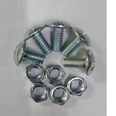 Gi Truss Head Machine Bolt W Nut Pcs Shopee Philippines