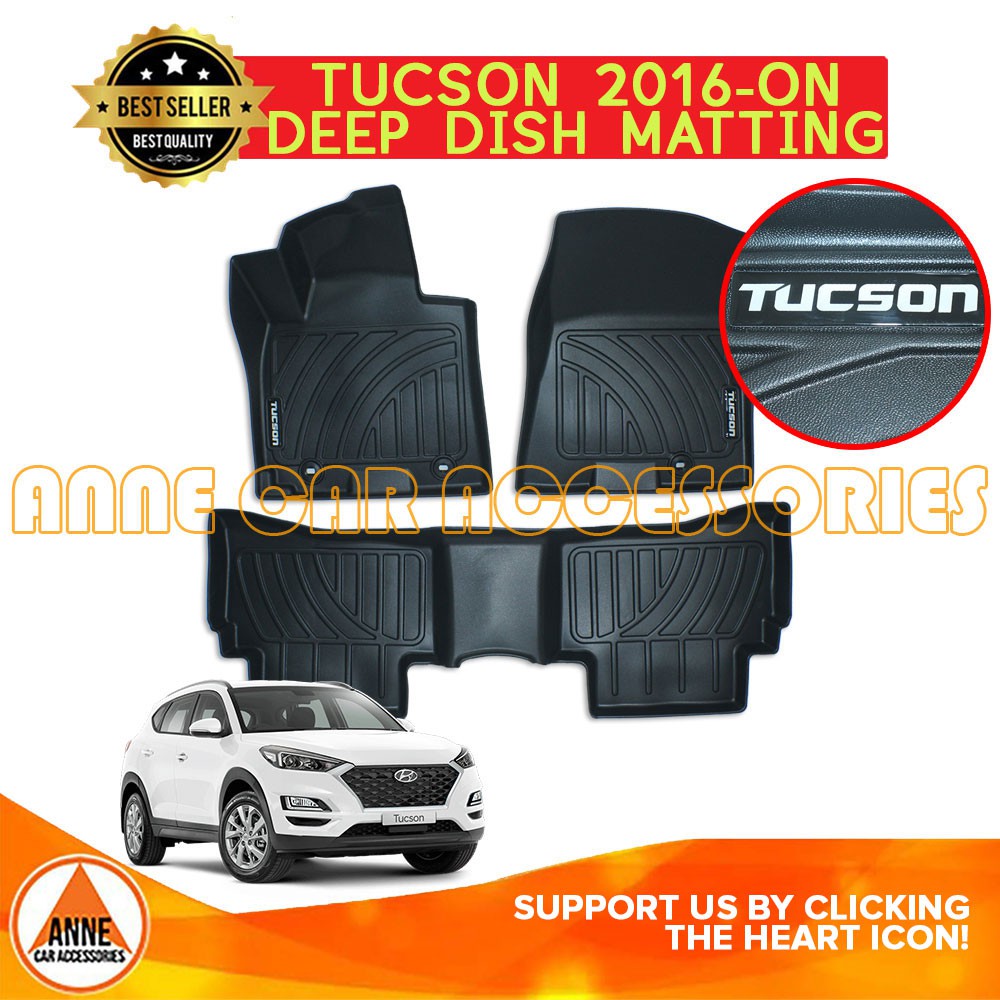 TPE Car Deep Dish Matting For Hyundai Tucson 2016 2022 OEM Car