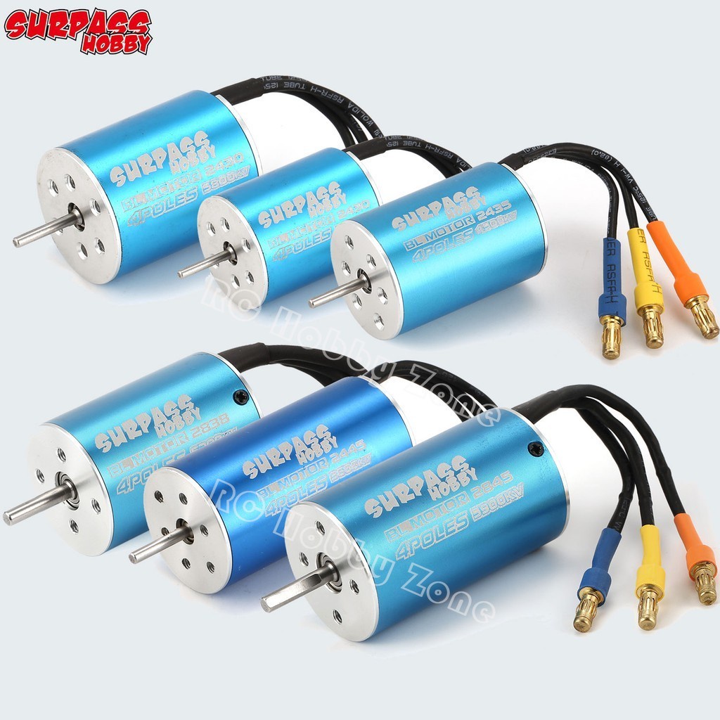 Waterproof 2430 2435 2440 2445 2838 2845 Brushless Motor For Wtloys